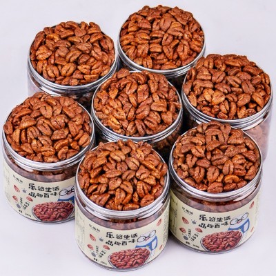 临安特产手剥核桃仁新货批发小核桃山核桃罐装原味休闲零食坚果