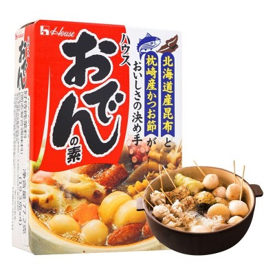 日本原装house好侍711关东煮汤料炖菜料日式火锅底料调料商用批发
