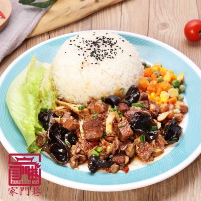 商用常德米粉浇头红烧麻辣牛肉牛杂冷冻码预制菜小样包邮拿样
