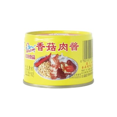 国企古龙香菇肉酱180g厦门特产即食拌饭拌面酱意面午餐肉速食罐头